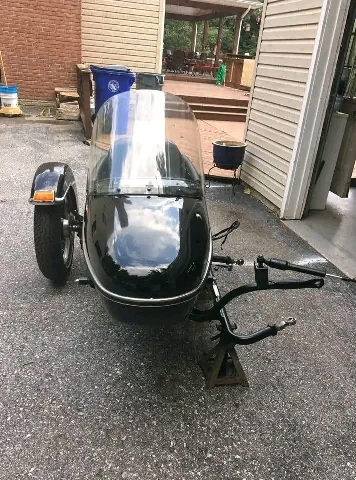 Very beautiful, rare, original sidecar - Image 2