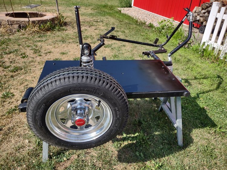 DMC Frame & Harley 883 subframe
